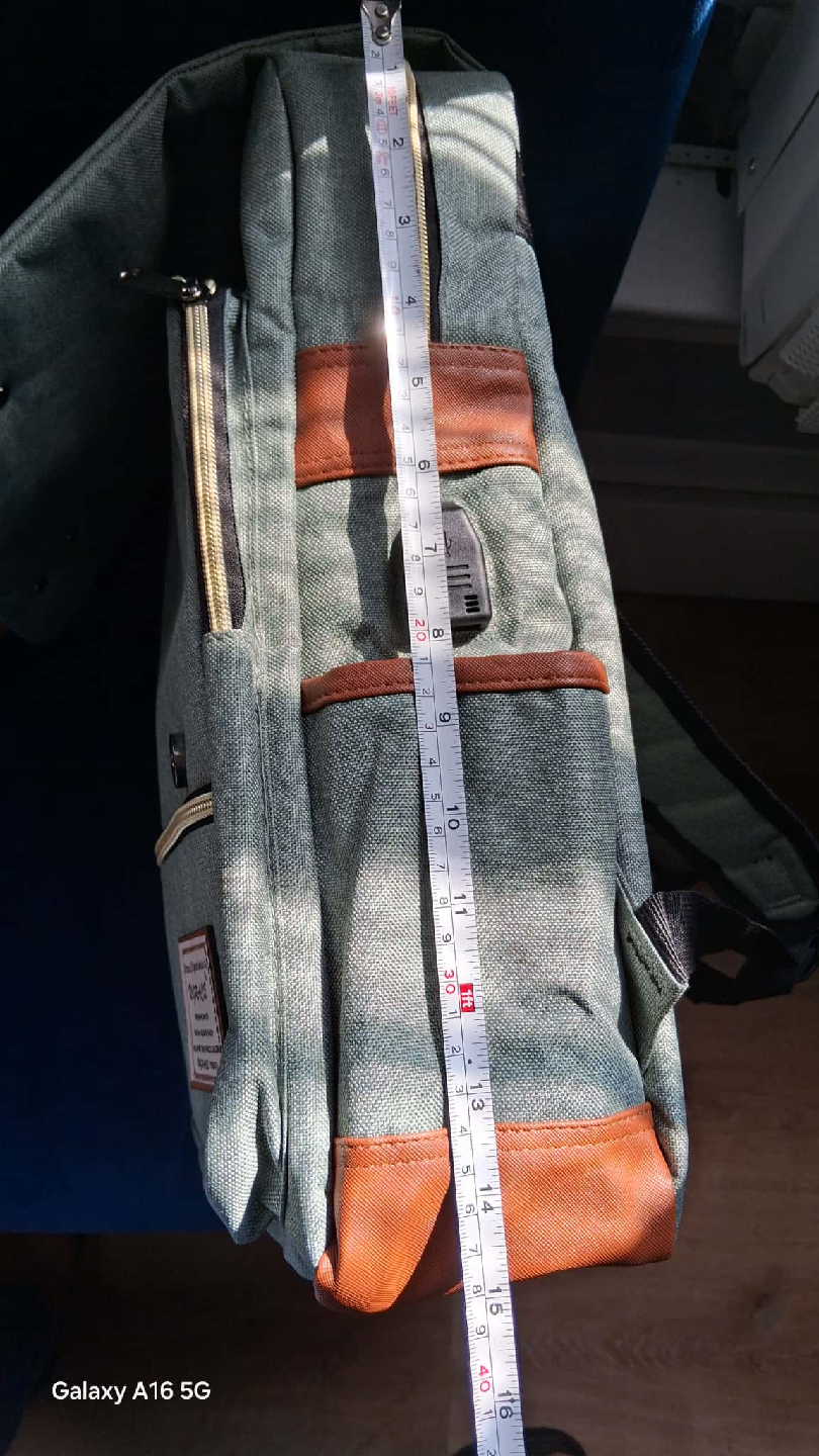 Vintage Style Canvas Backpack - photo 5