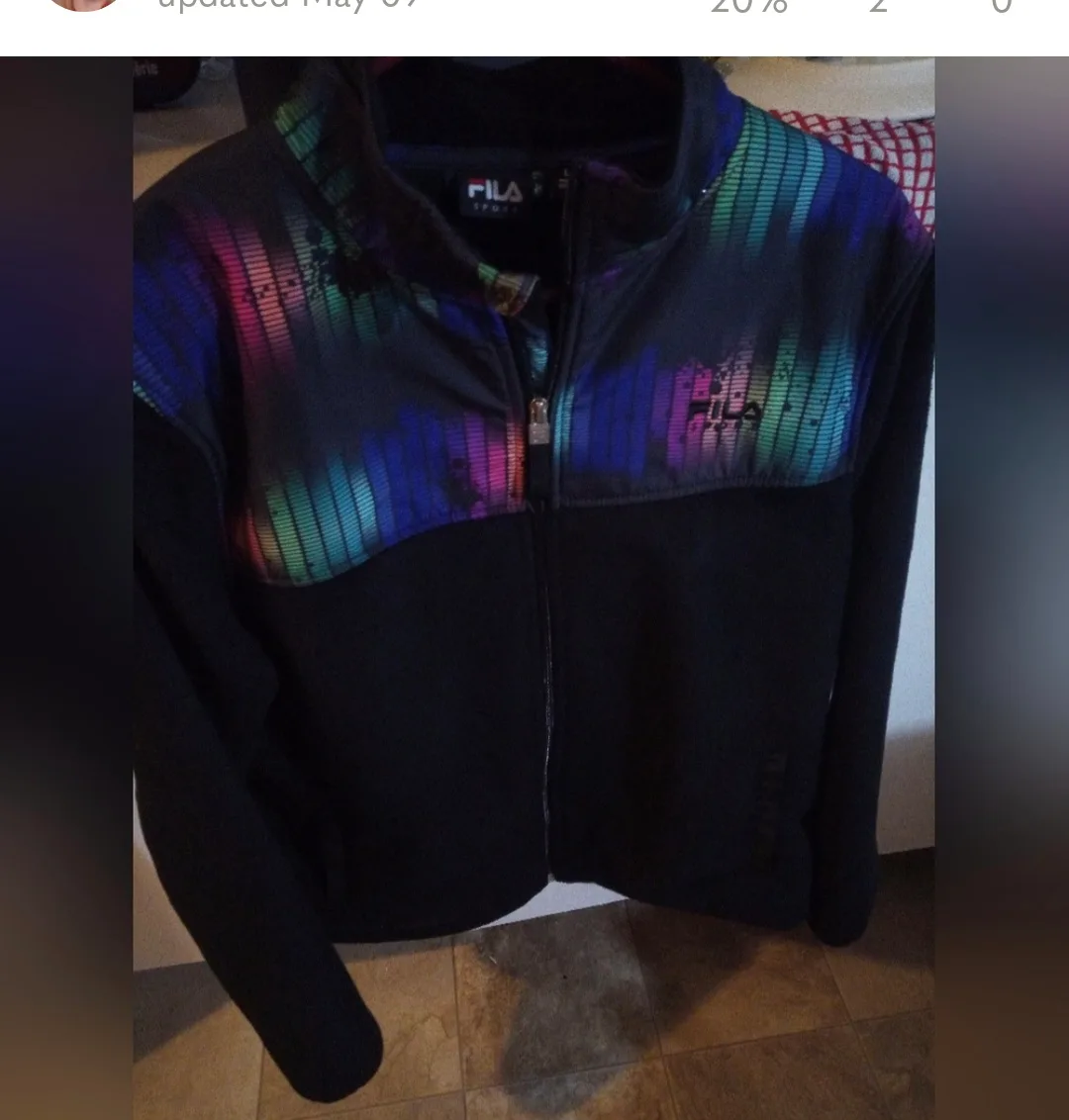 Black Filia jacket image indicator(4)