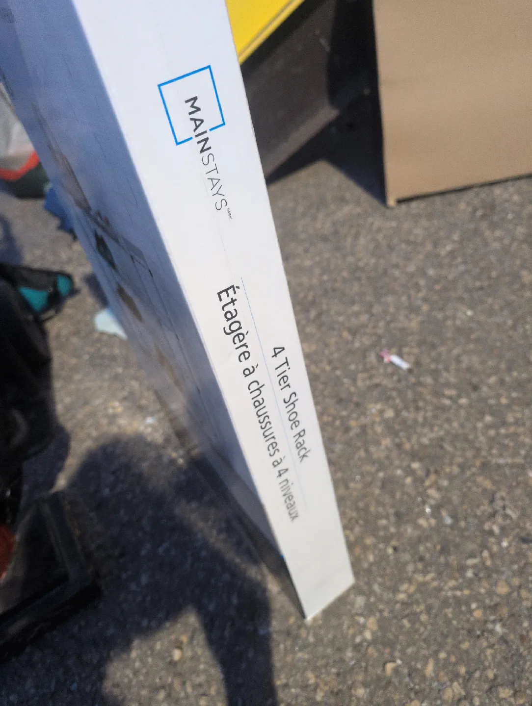 Mainstays 4 Tier Shoe Rack - Étagère image indicator(2)