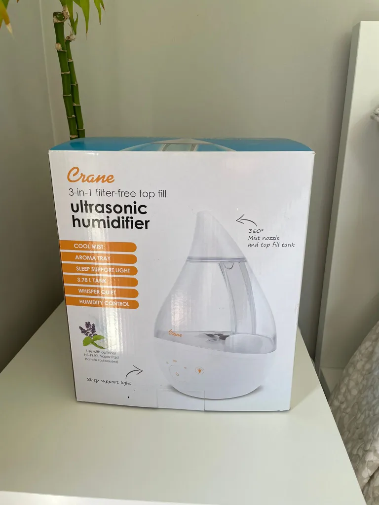 Crane 4-in-1 Filter-Free Top Fill Ultrasonic Humidifier thumbnail