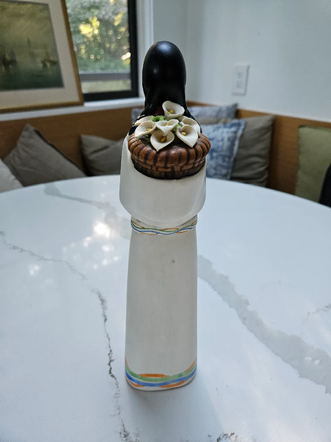 Handmade Ceramic Indigenous Mesoamerican Woman Figurine image indicator(2)