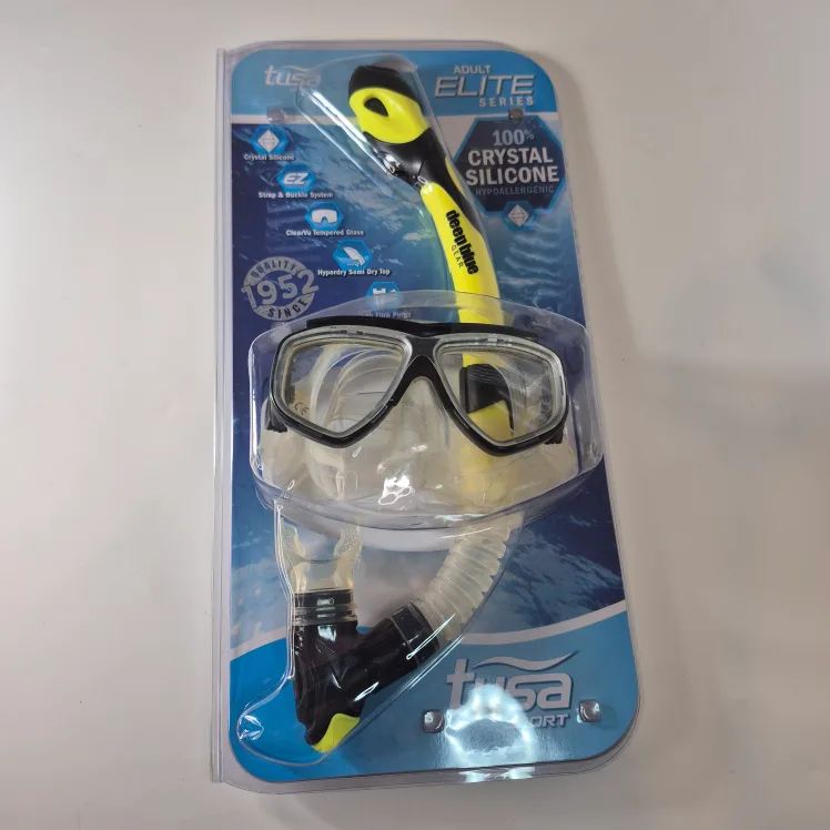 New Tusa Elite Series Mask Snorkel Set - Adult thumbnail