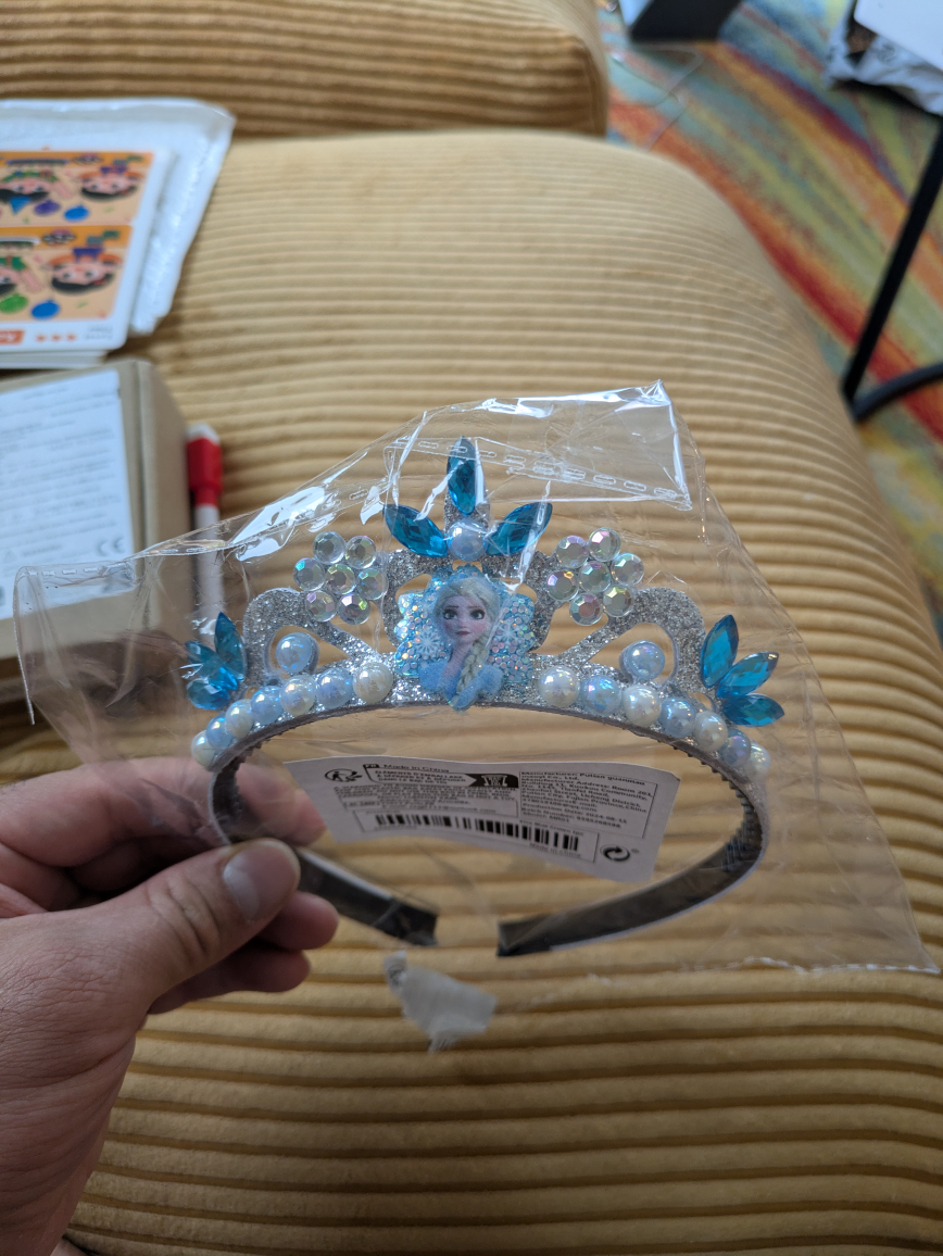 Disney Frozen Elsa Crown Tiara - New in Package!