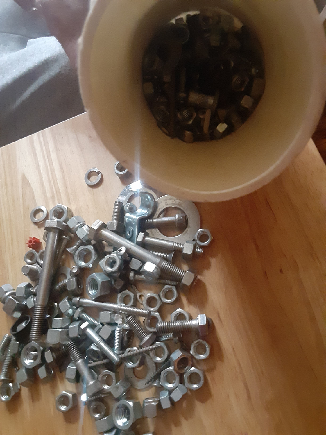 Assorted Nuts and Bolts free!
