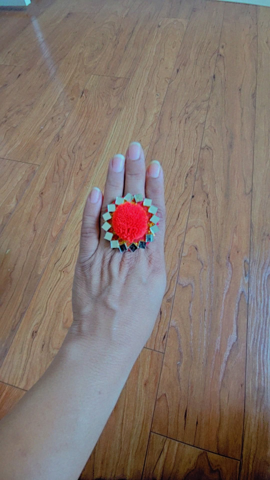 Handmade Mirror Ring - photo 3