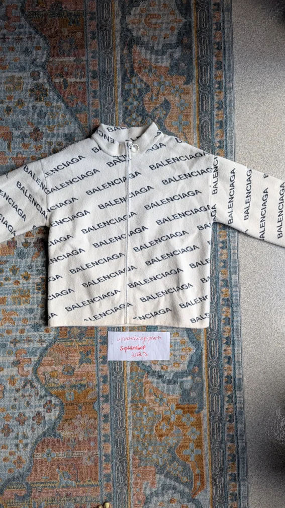 Balenciaga logo jacket thumbnail