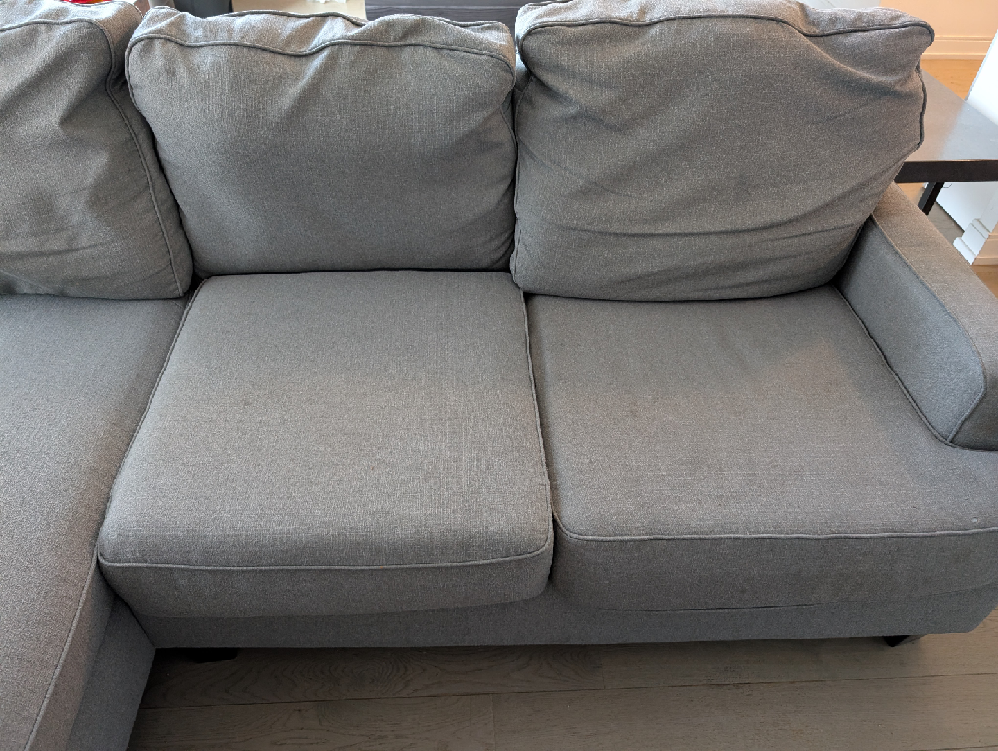grey sectional - photo 3