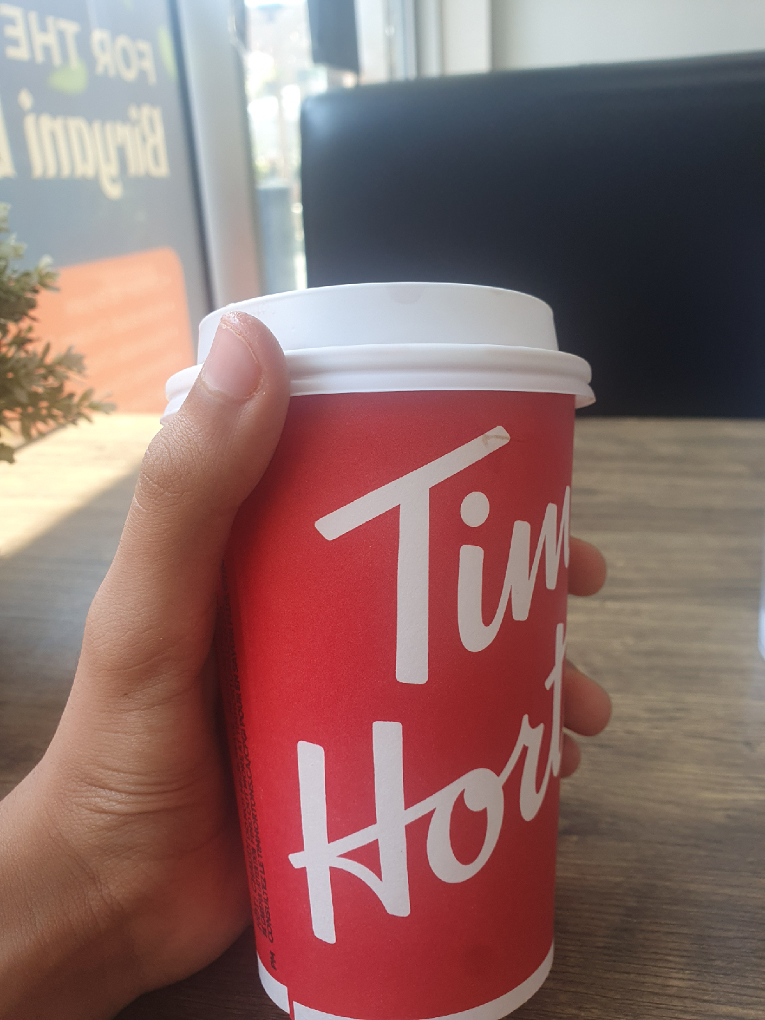 Tim Hortons Coffee Cup