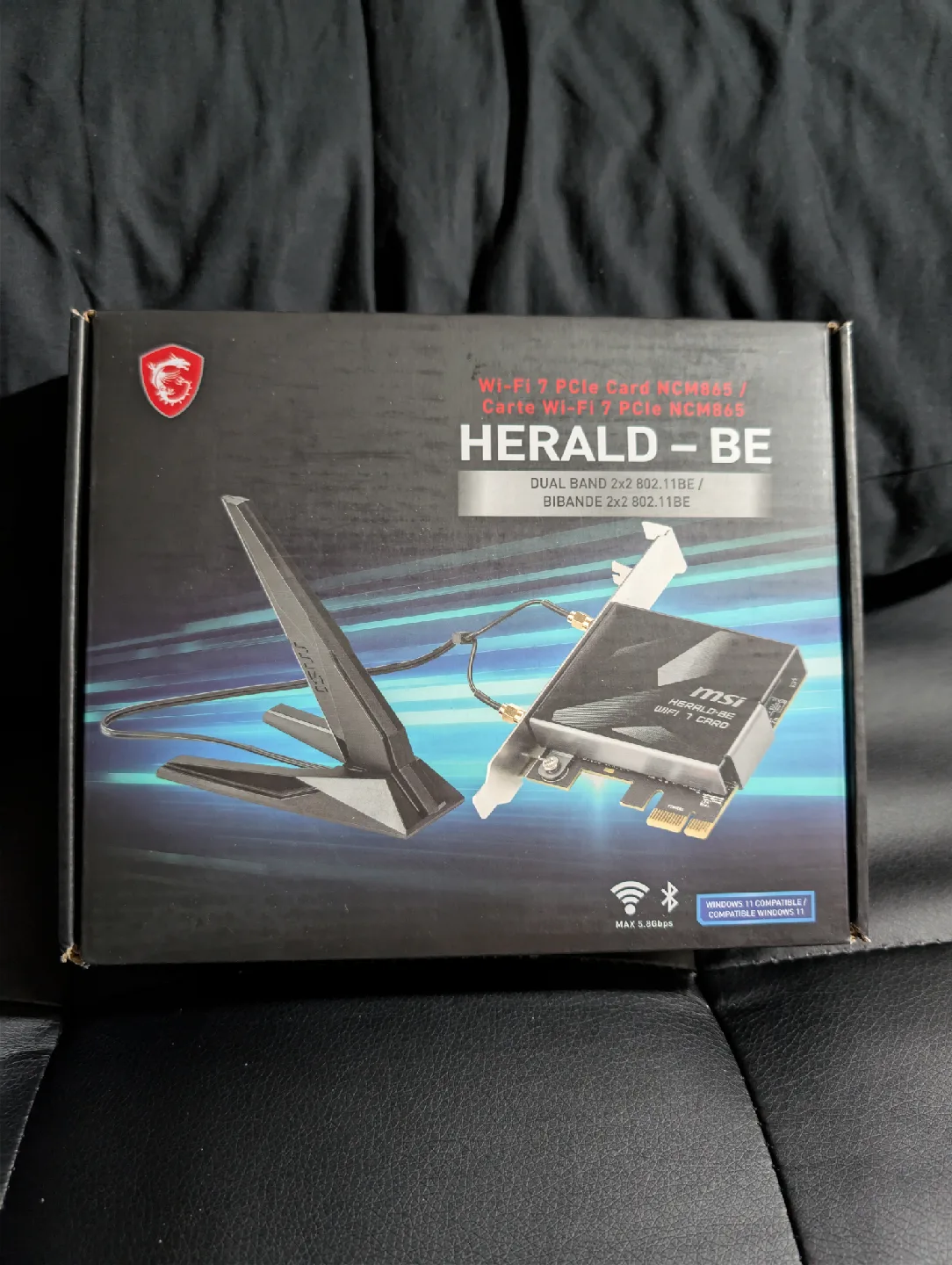 MSI Herald-BE Wi-Fi 7 PCIe Card NCM865 - New image indicator(2)