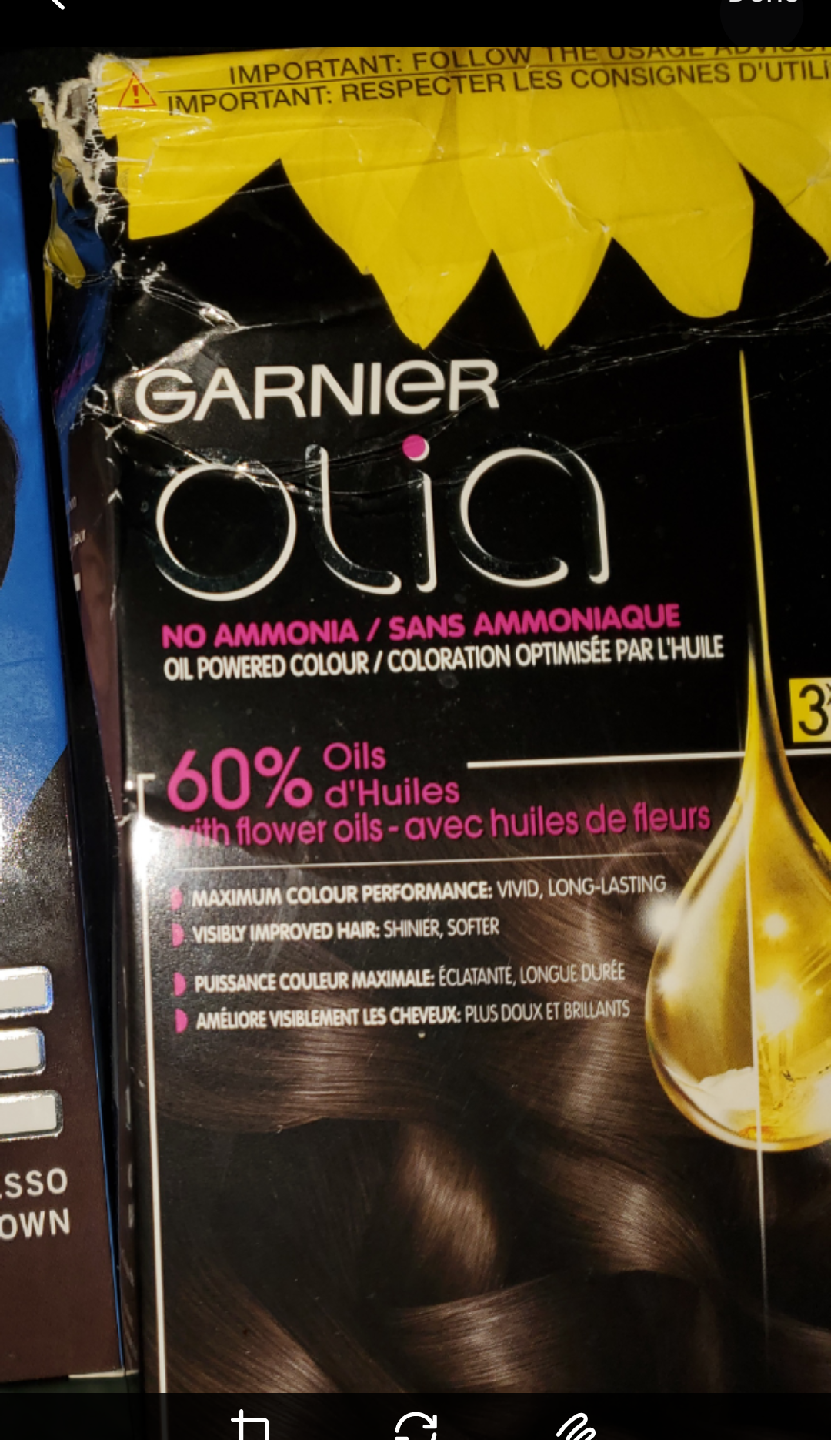 Garnier Olia hairdye  6N medium brown