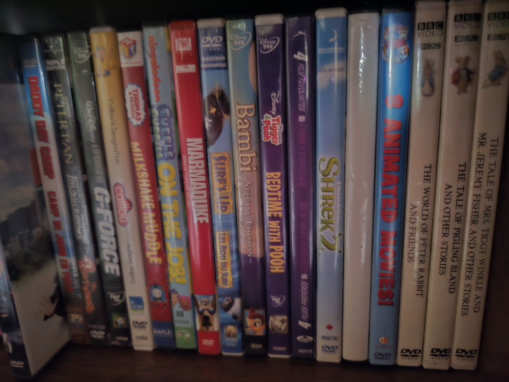 kid's dvds over 80 here - photo 5