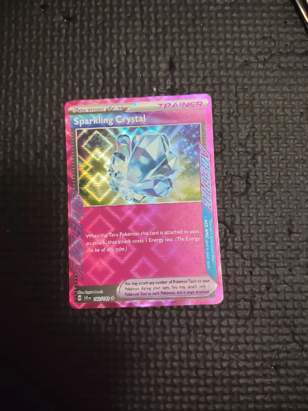 Pokemon TCG Sparkling Crystal Trainer Card thumbnail