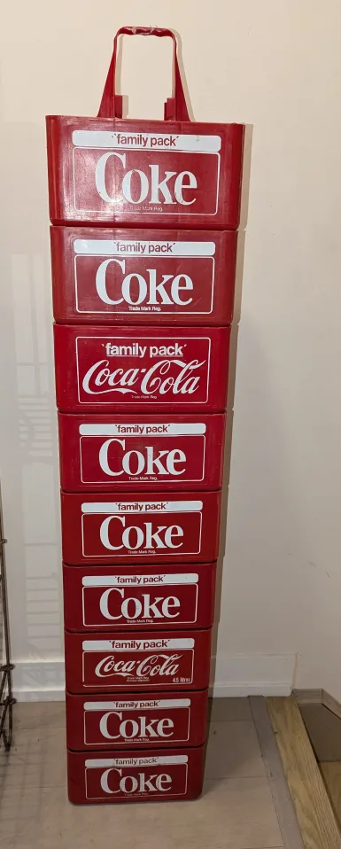 Vintage Coca Cola Family Pack Crates - Set of 9 image indicator(5)