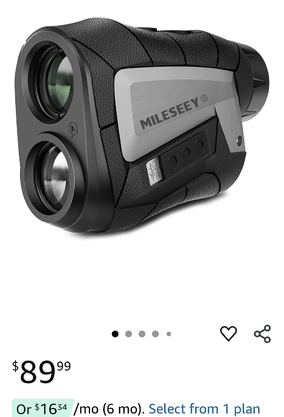 MILESEEY Golf Rangefinder with Slope image indicator(2)