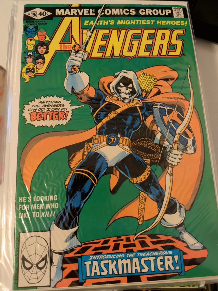 The Avengers #196 Comic Book thumbnail
