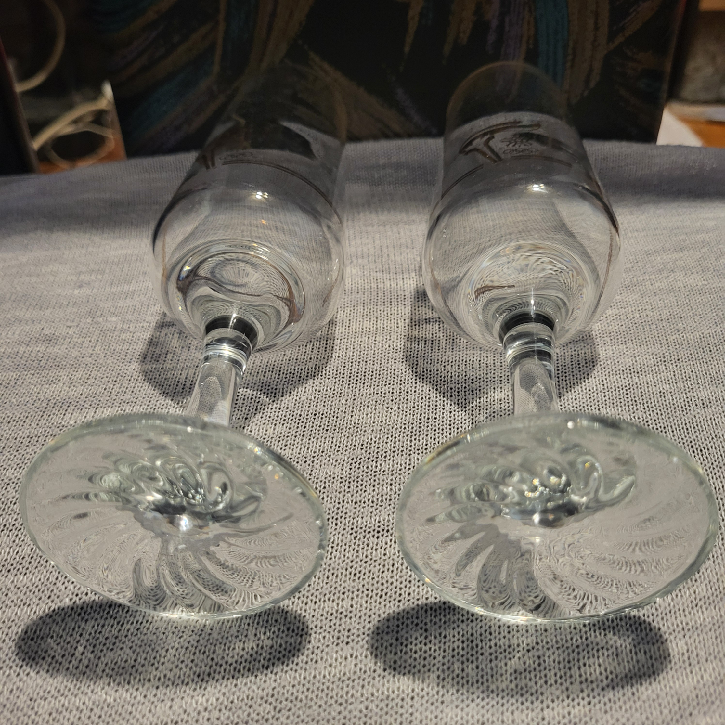 2010 Vancouver Olympic Champagne Flutes - photo 2