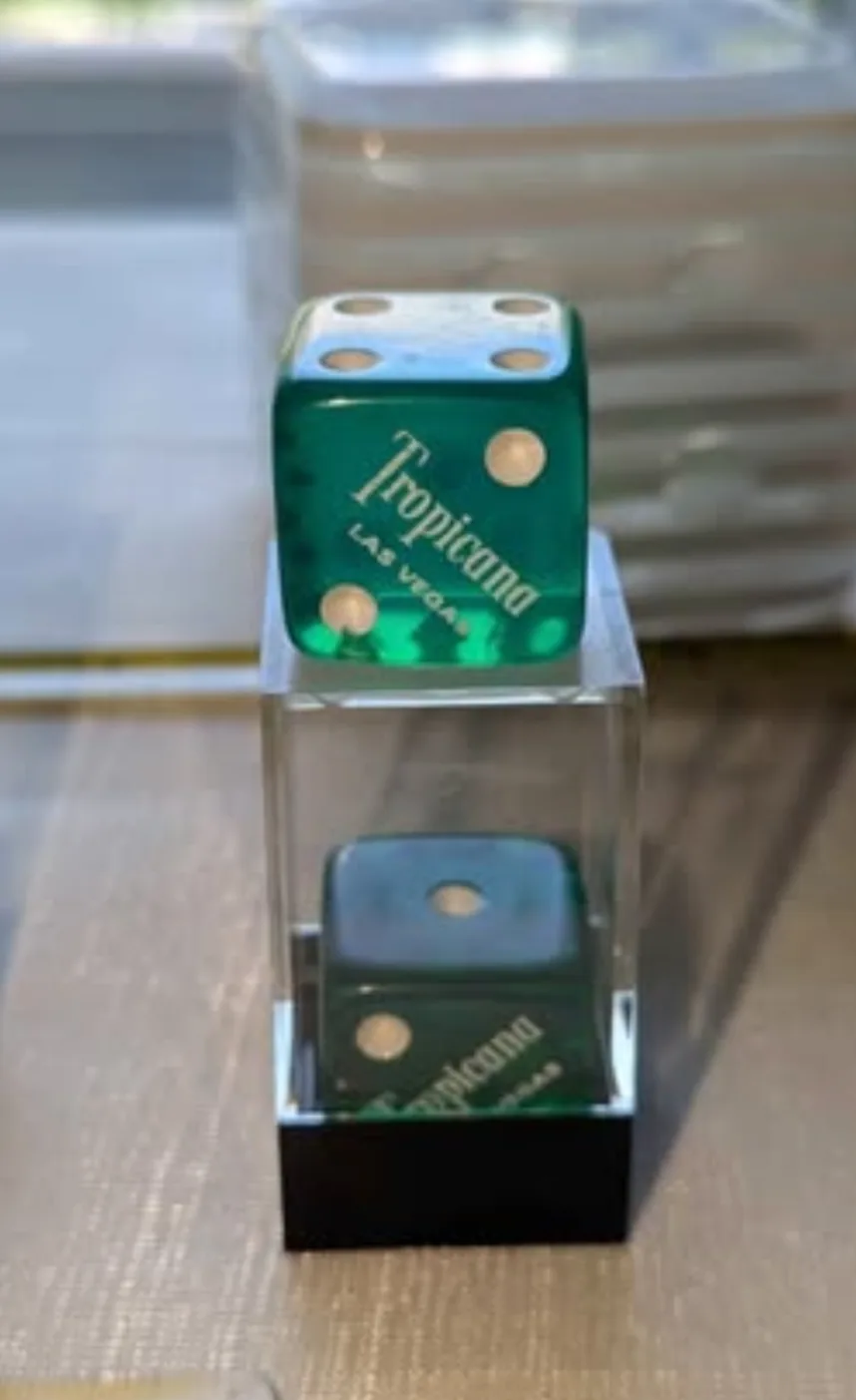 Assorted Dice Tropicana The Sands etc. $12 per picture image indicator(4)