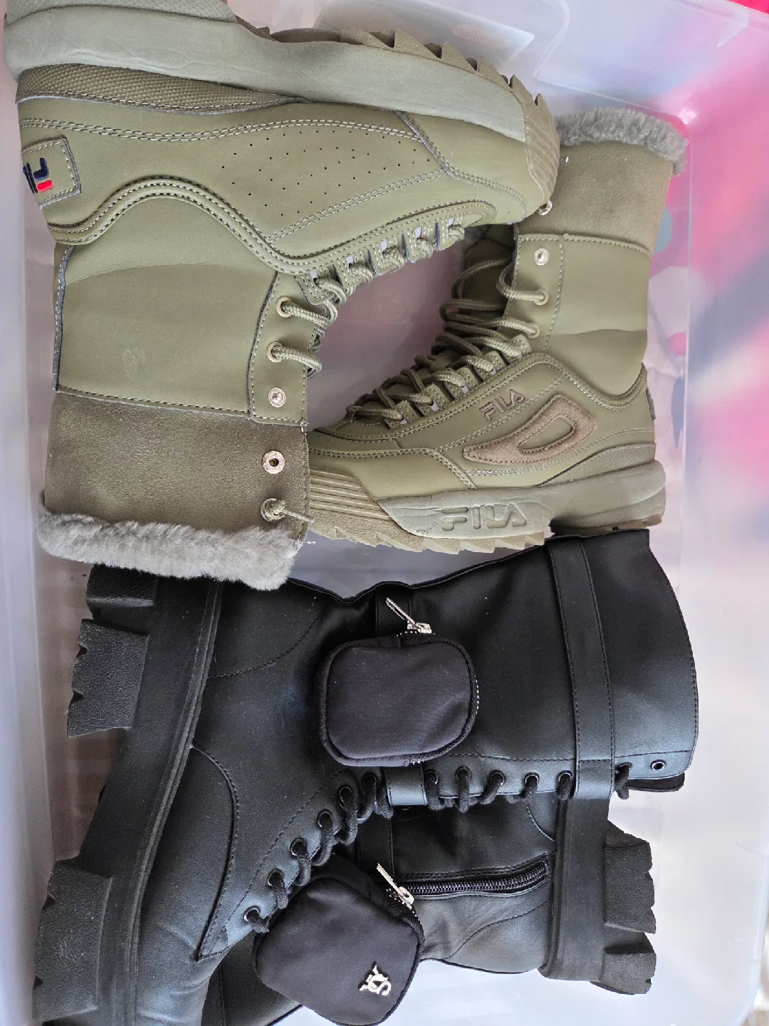 Fila/ Steve Madden Boots thumbnail