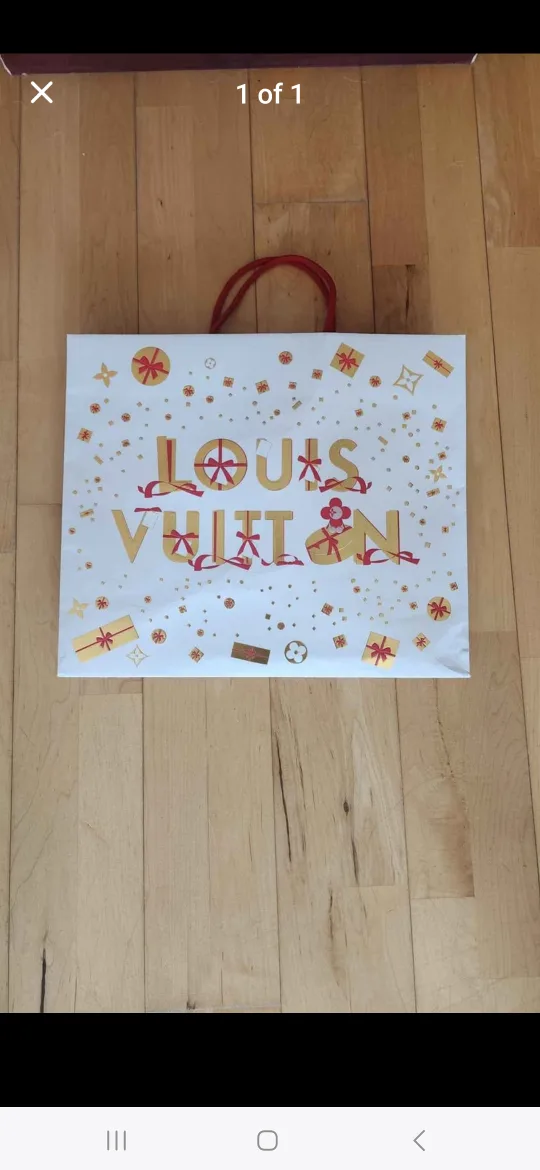 Louis Vuitton LV Special Christmas Holiday Gift Paper Bag thumbnail