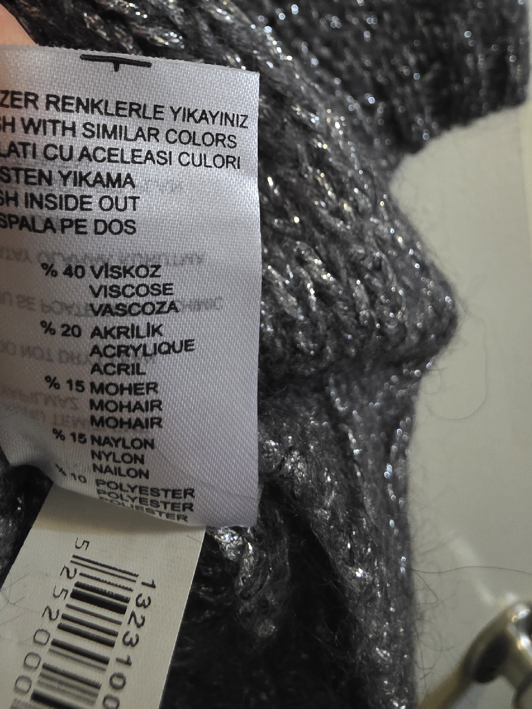 Banana Republic Grey Knit Sweater - Size M - photo 2