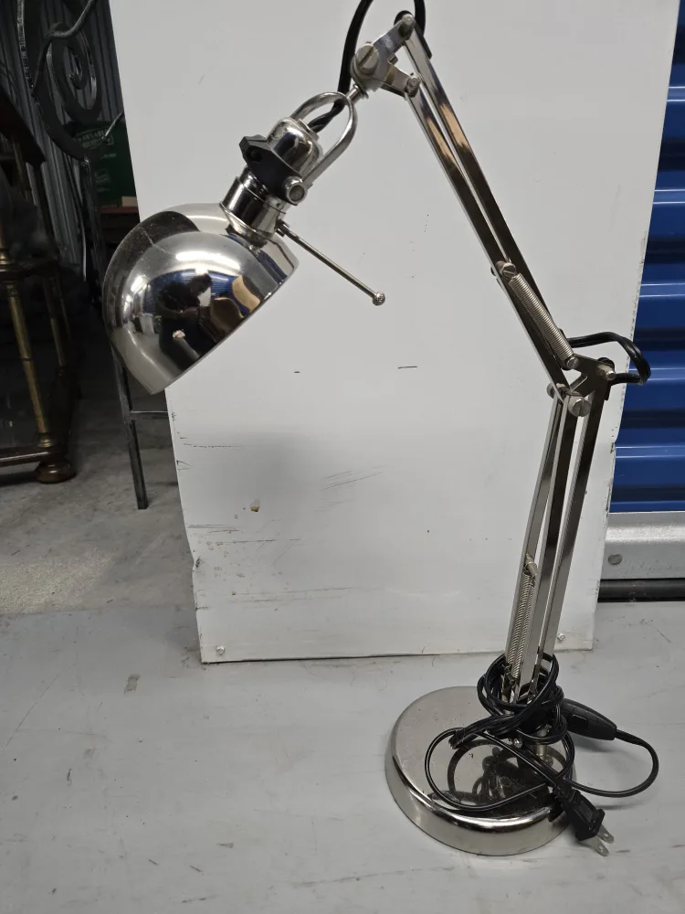 Adjustable Desk Lamp - Chrome thumbnail
