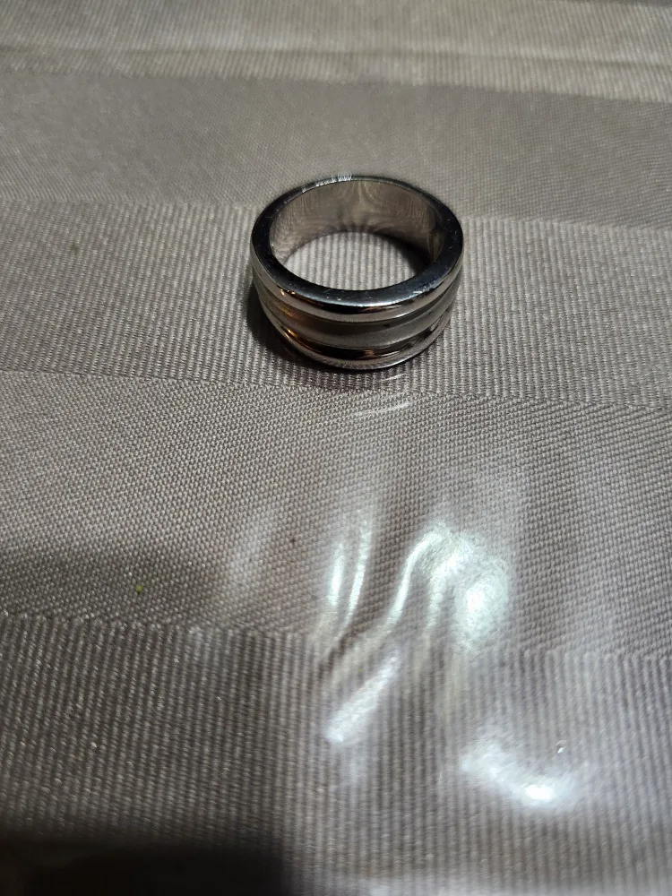 Silver Band Ring image indicator(2)