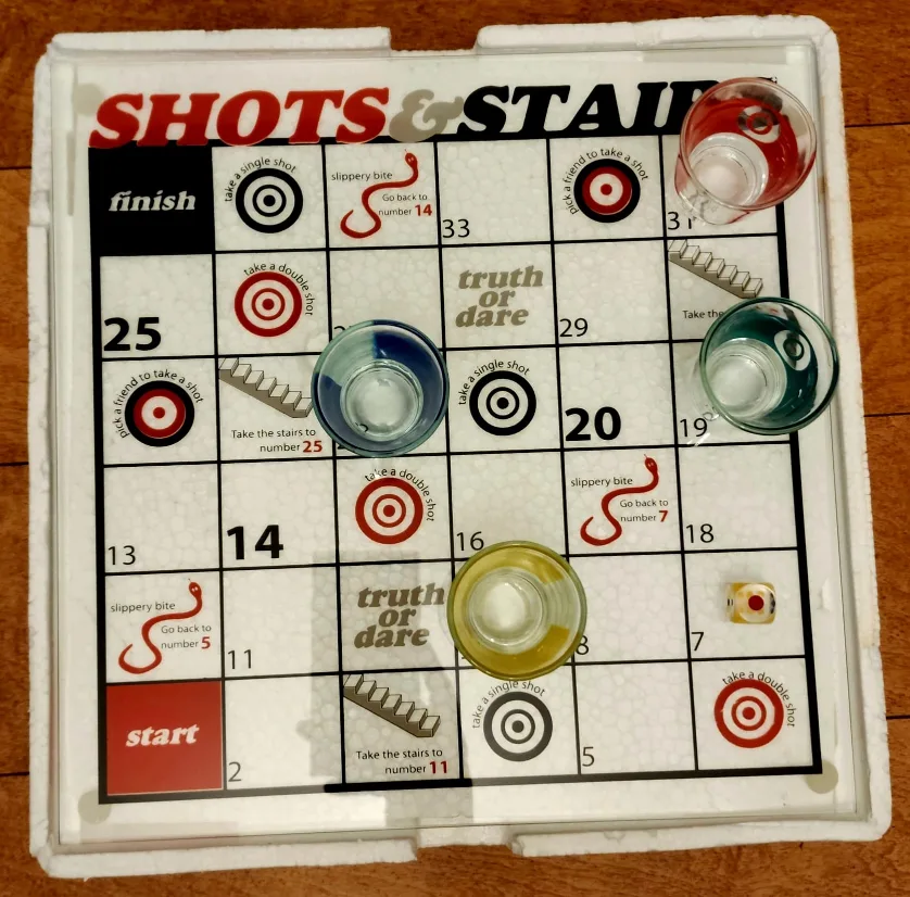 Shots & Stairs Drinking Game image indicator(3)
