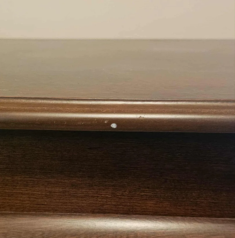 Brown Rectangle Solid Wood Sofa Table image indicator(9)