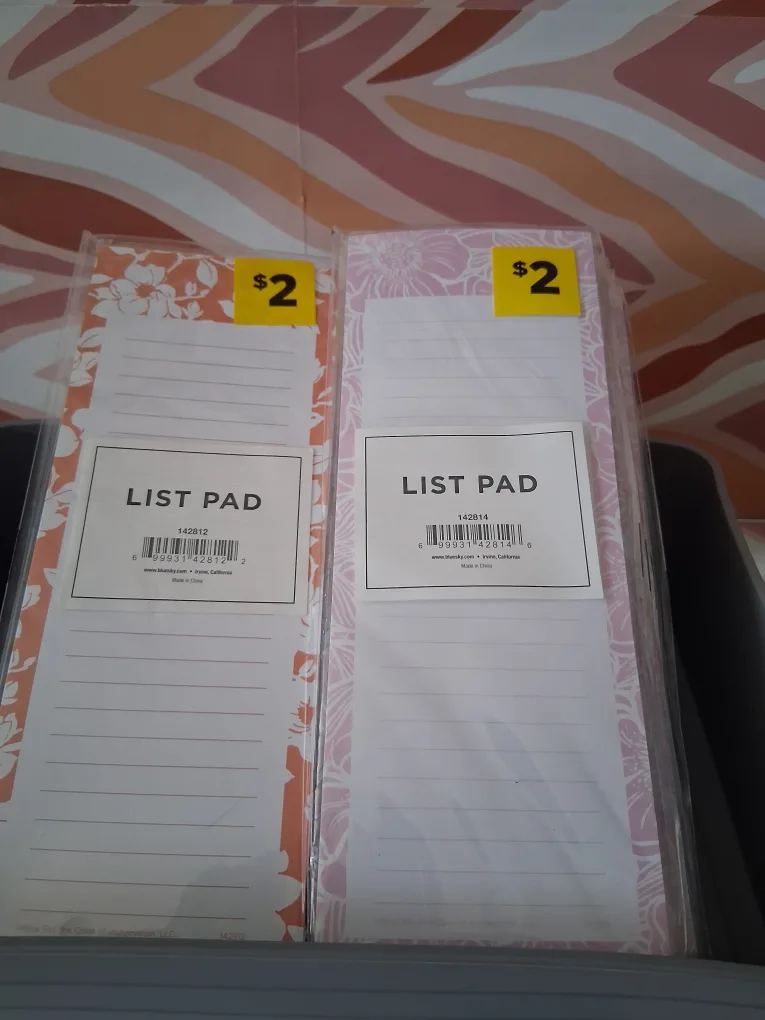 List Pads - Floral Design thumbnail