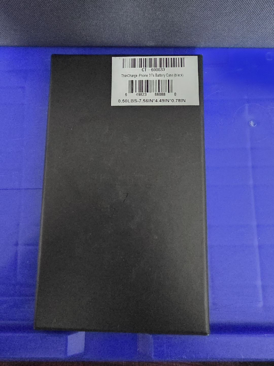 ThinCharge iPhone 7/8 Battery Case - Black - photo 3