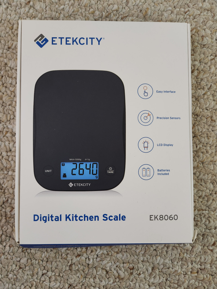 Etekcity Digital Kitchen Scale