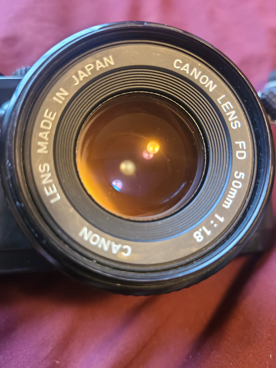 Canon T60 35mm Film Camera with 50mm Lens image indicator(2)