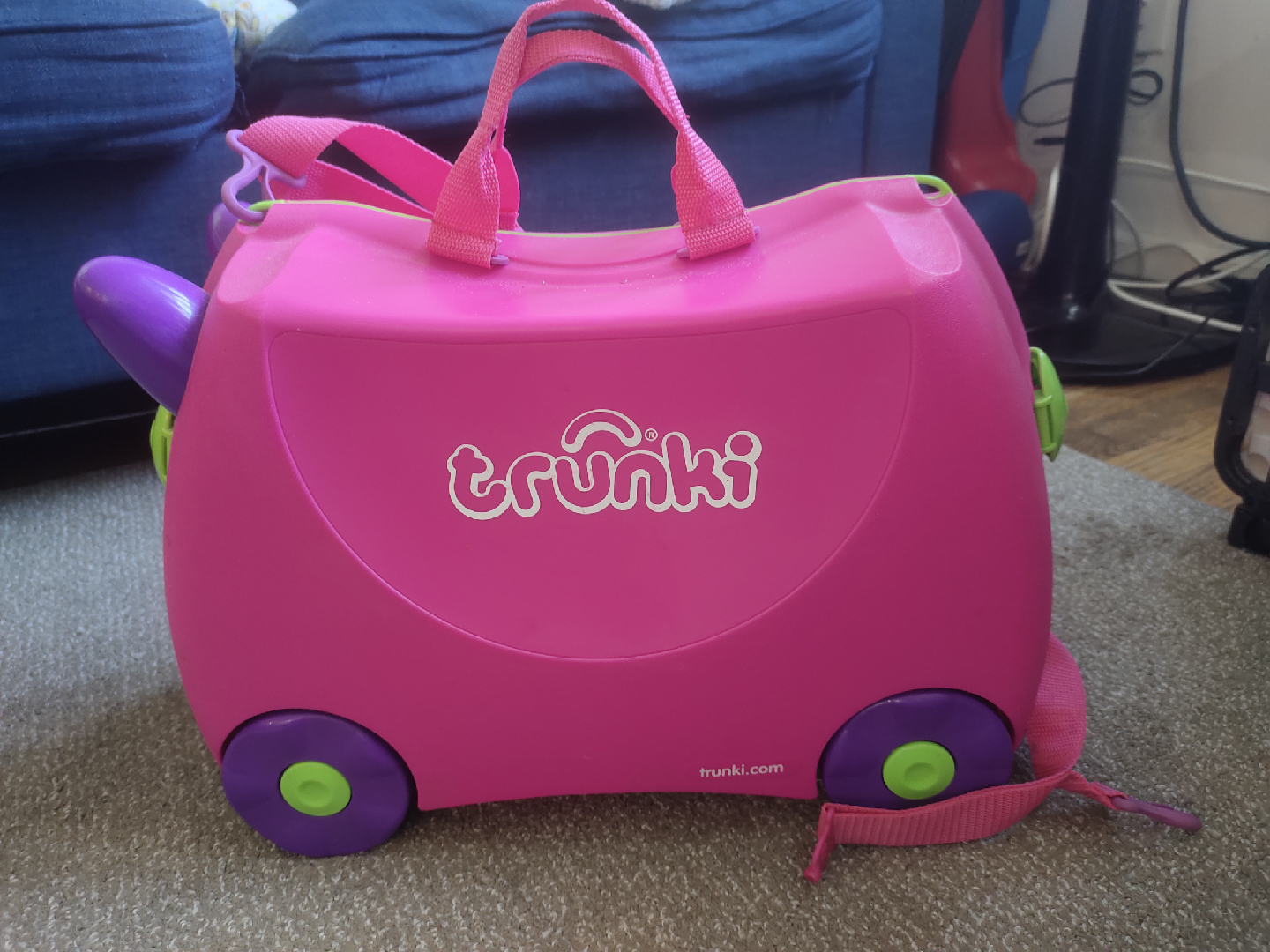 Trunki Ride-On Suitcase - Pink