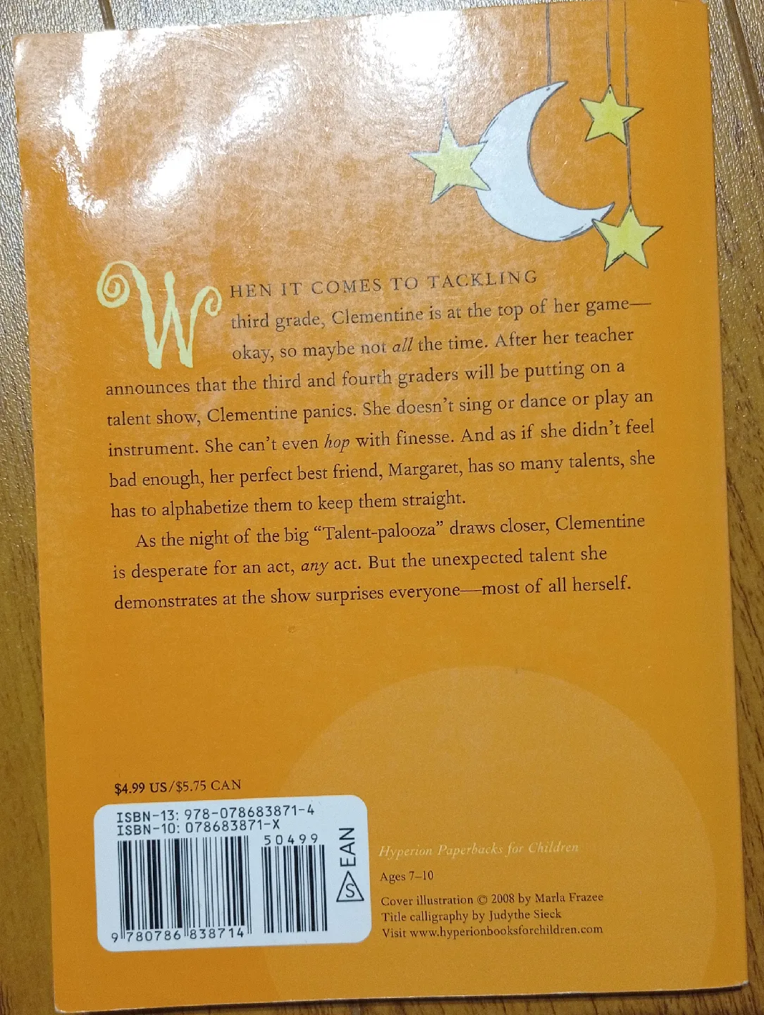 The Talented Clementine by Sara Pennypacker thumbnail