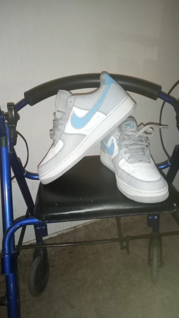 Nike Air Force 1 Low Gray/Blue