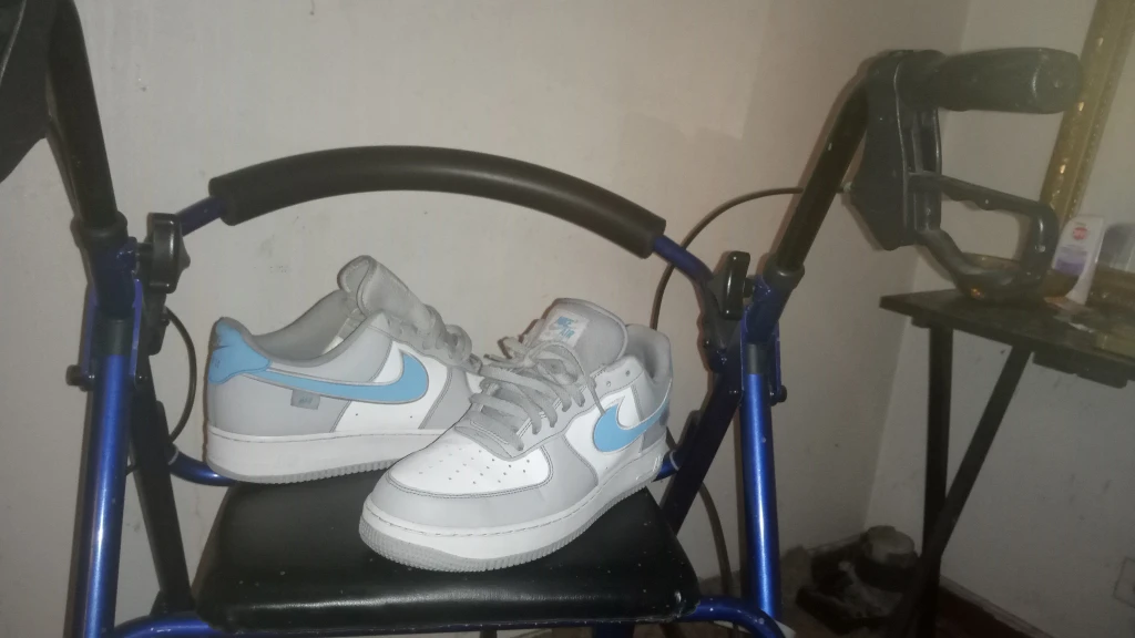 Nike Air Force 1 Low Gray/Blue - photo 2