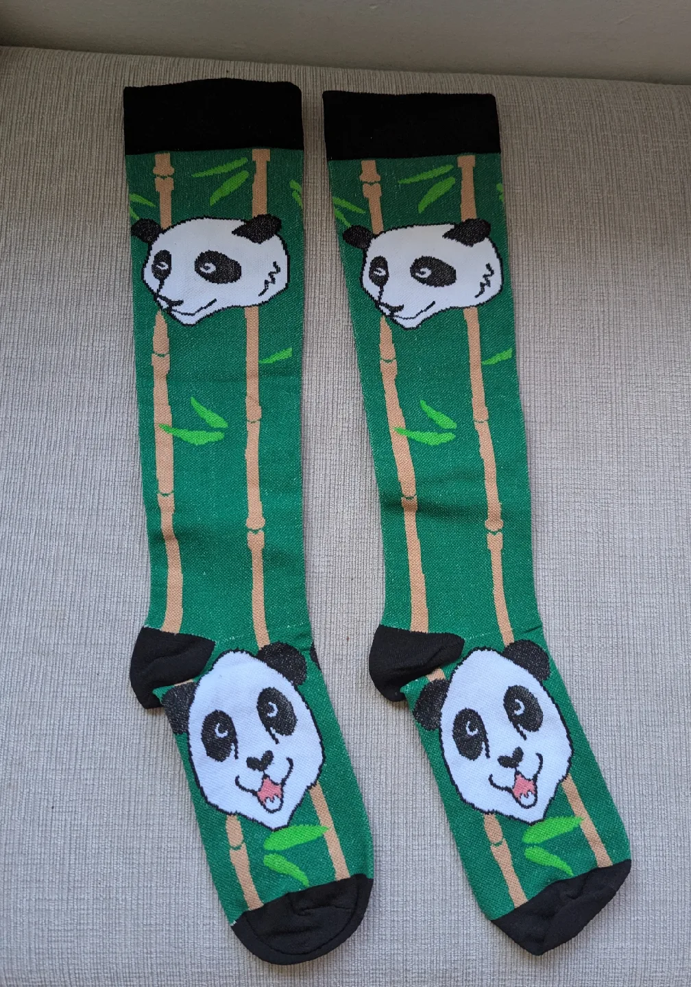 Brand New Panda Bamboo Knee High Socks thumbnail
