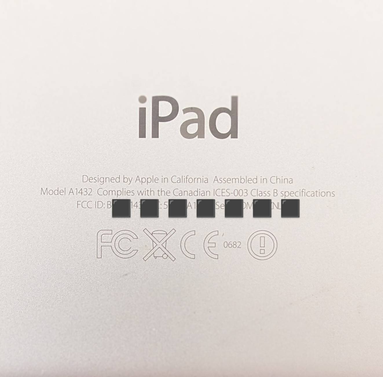 Apple iPad mini (Wi-Fi, 1st generation) Model A1432 - photo 3
