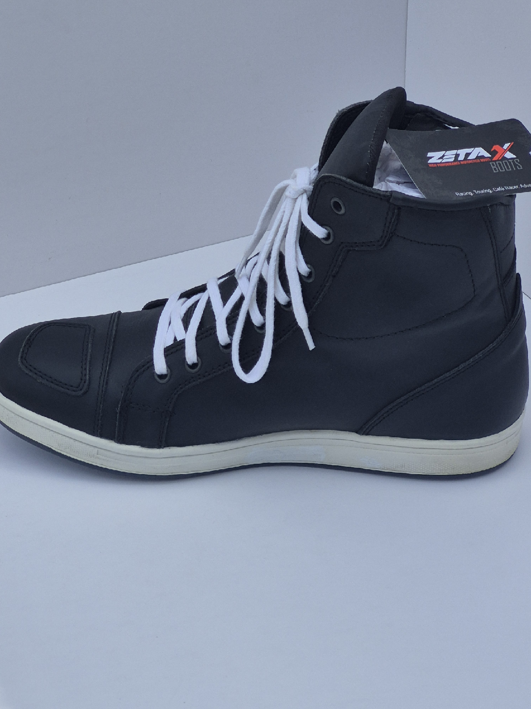 Zeta X Boots - Black Motorcycle Riding Shoes - photo 5