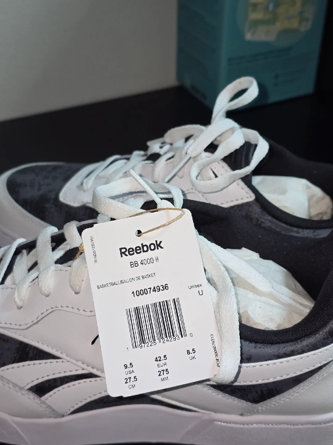 Reebok Blacktop Retro Basketball Shoes - Size 9.5 (New) image indicator(3)