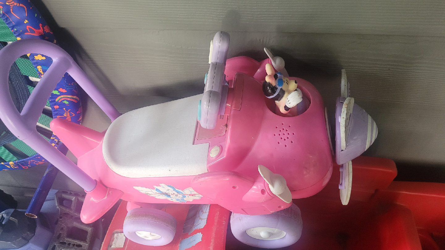 Minnie Mouse Plane Ride-On Toy
