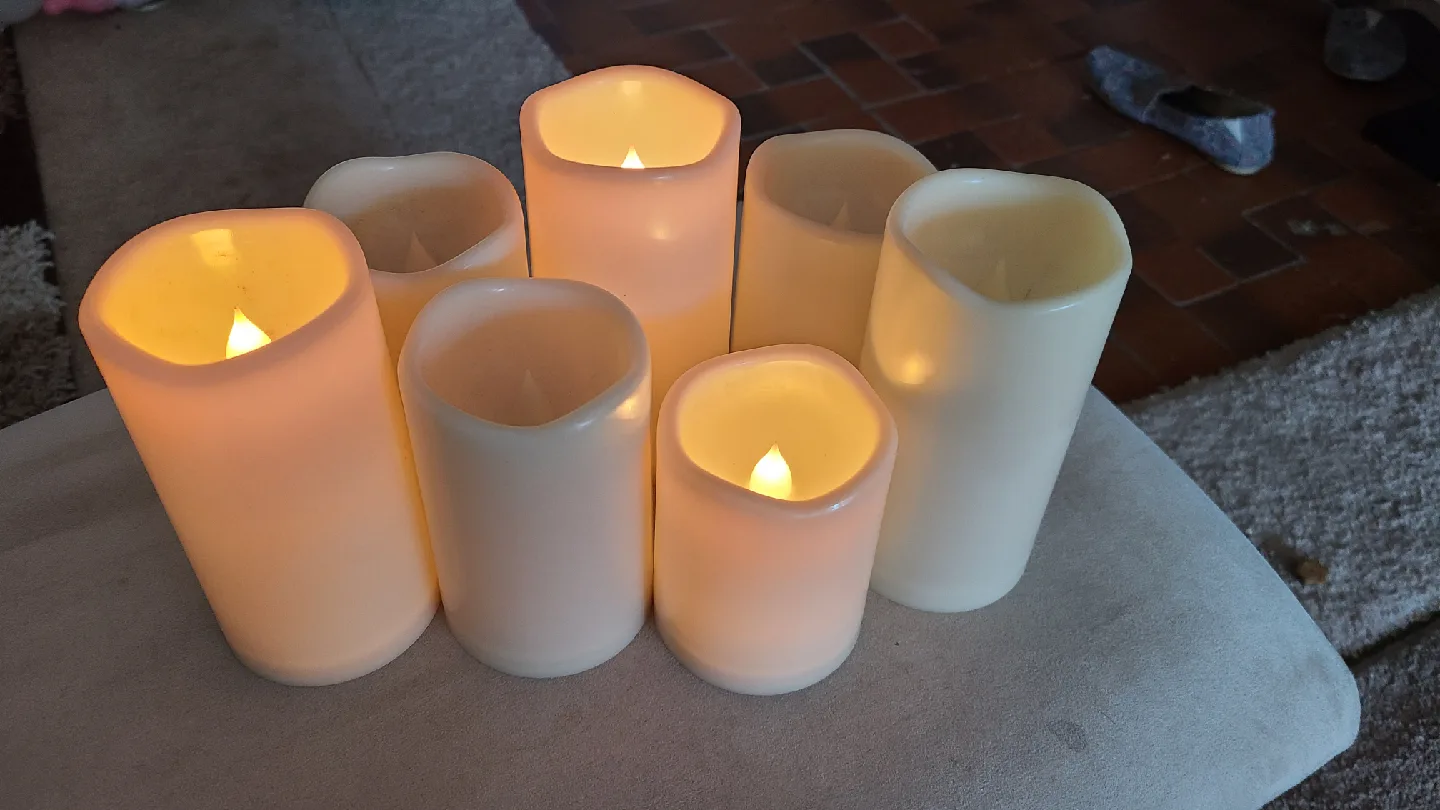 Flameless LED Candles (Set of 7) thumbnail