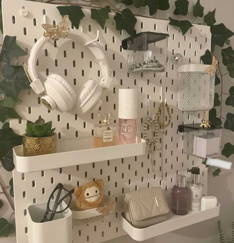 IKEA Skadis Pegboard and Accessories