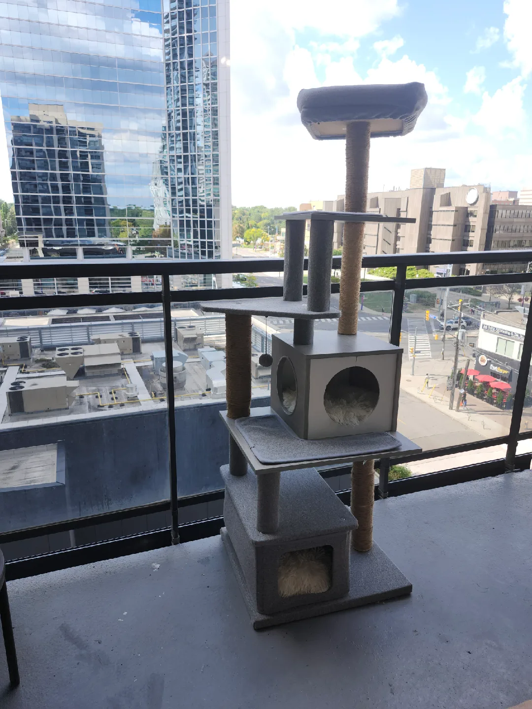 Cat Tree - Grey, Multi-Level image indicator(4)