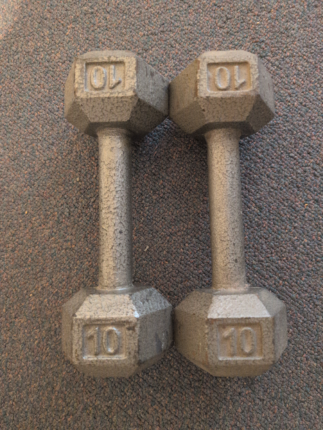 Pair of 10 lb Dumbbells