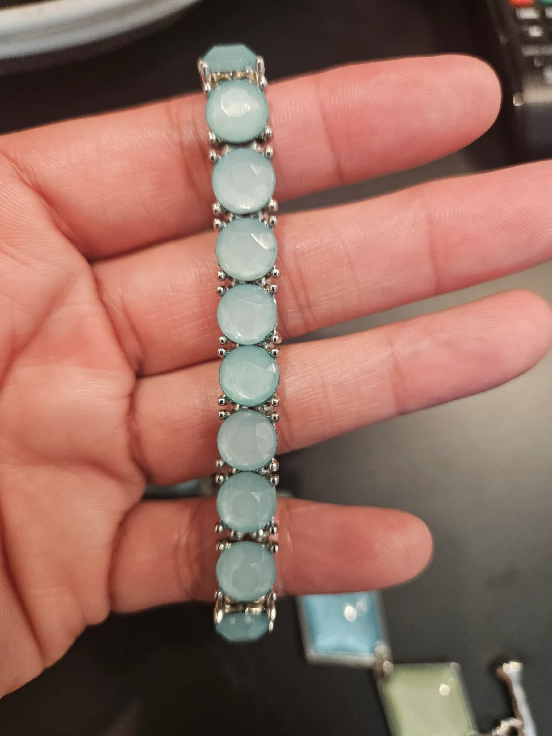 Bracelet Set - Blue & Silver image indicator(2)