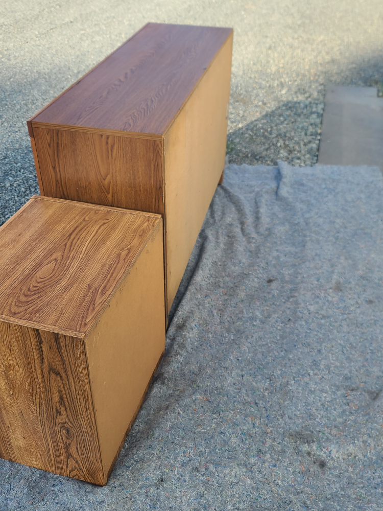 6 DRAWER OAK DRESSER AND NIGHT STAND - photo 5