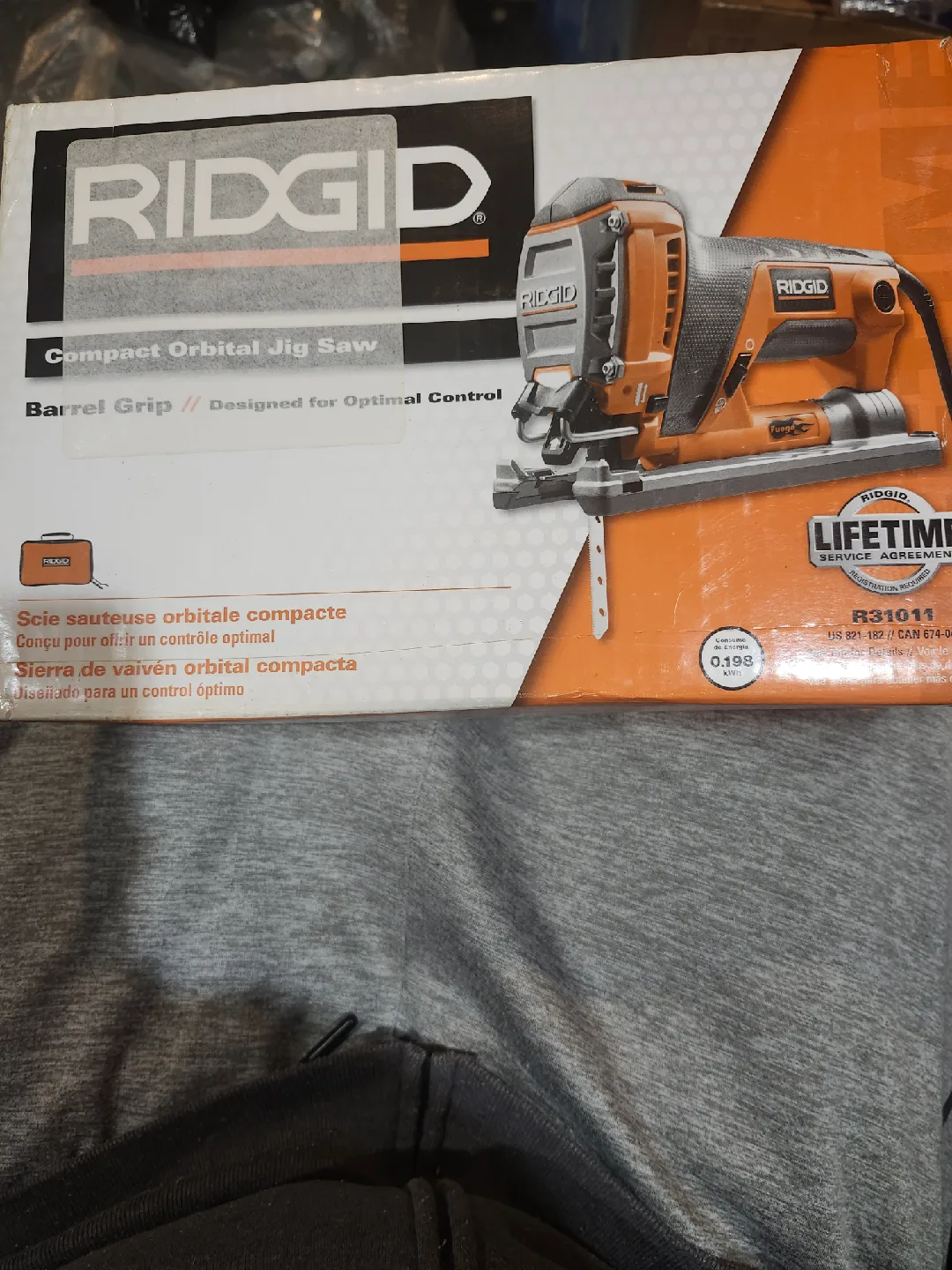 RIDGID Compact Orbital Jig Saw - New in Box thumbnail