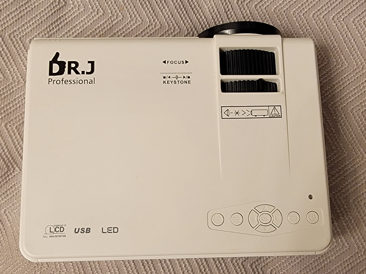 DR.J Professional Projector - Outdoor & Indoor