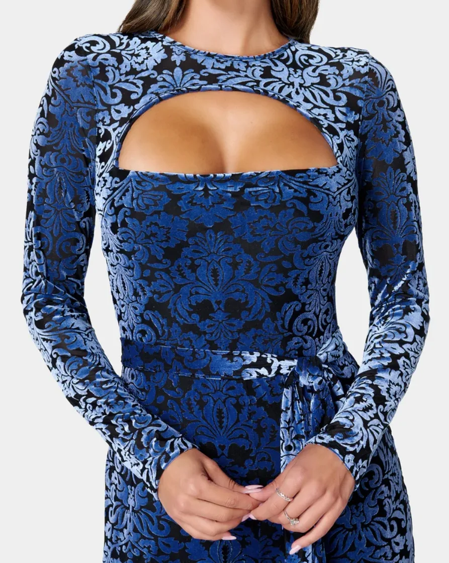 Velvet Burnout Jumpsuit image indicator(4)